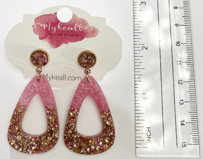 Rose Gold Earrings - 31