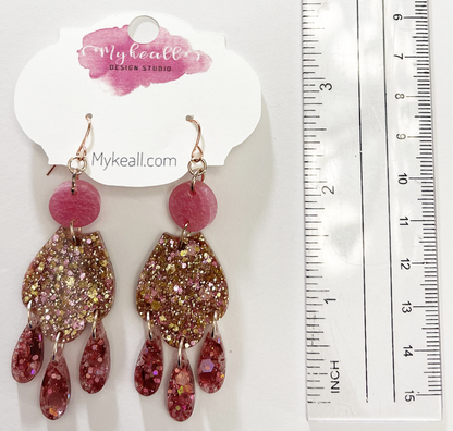 Rose Gold Earrings - 35