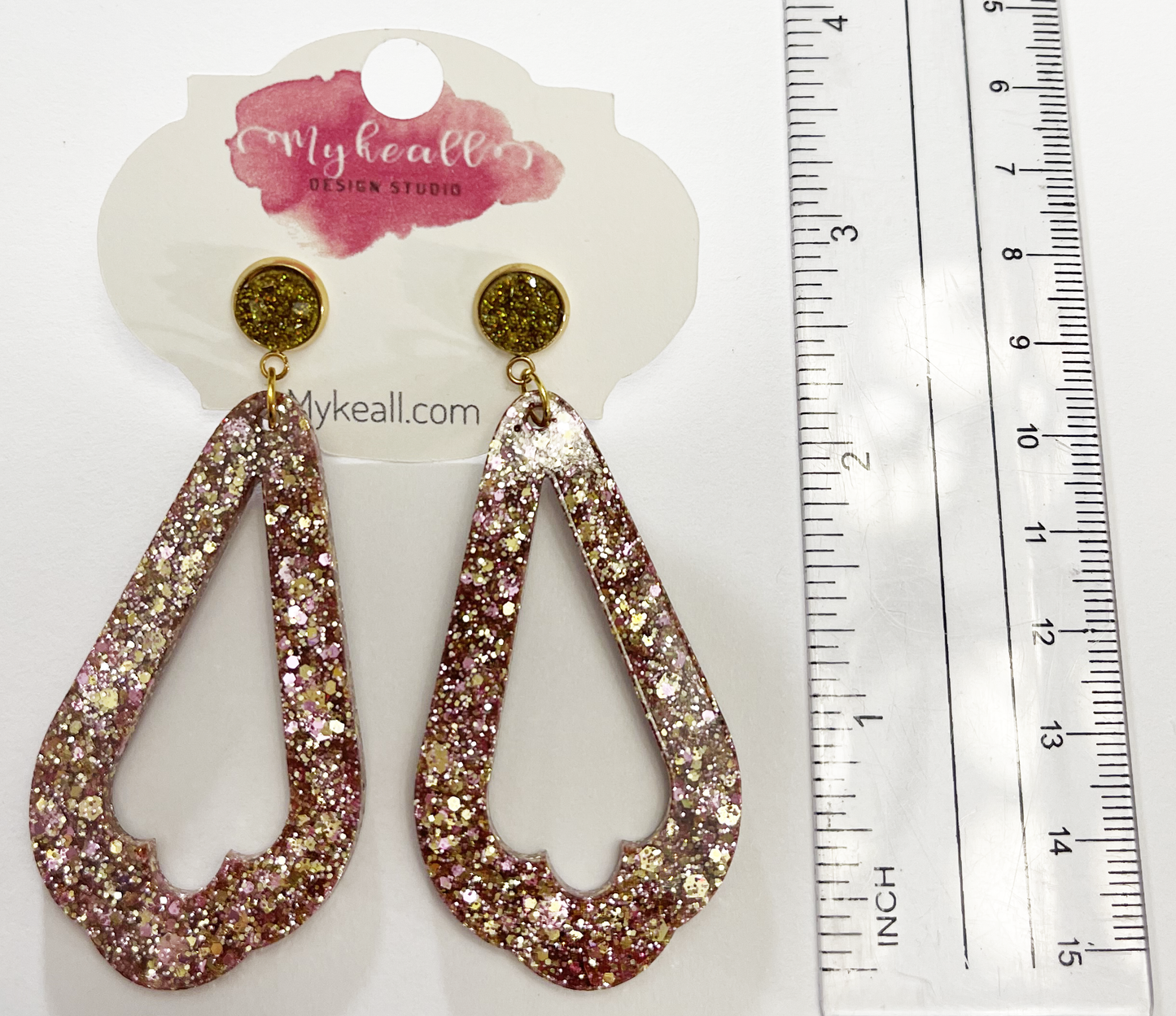 Rose Gold Earrings - 39