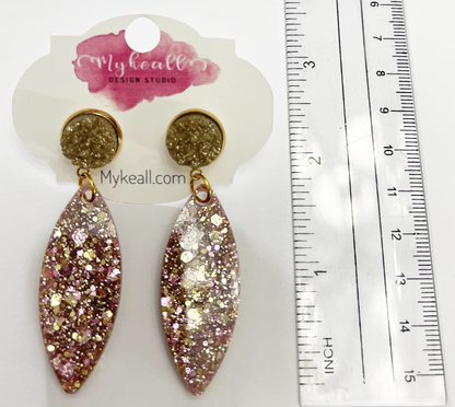 Rose Gold Earrings - 40