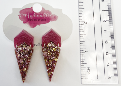 Rose Gold Earrings - 42