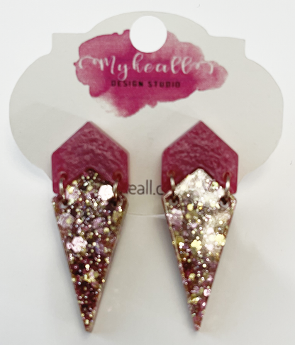 Rose Gold Earrings - 42