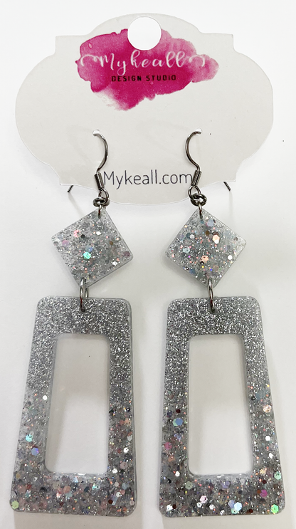 Silver Earrings - 4