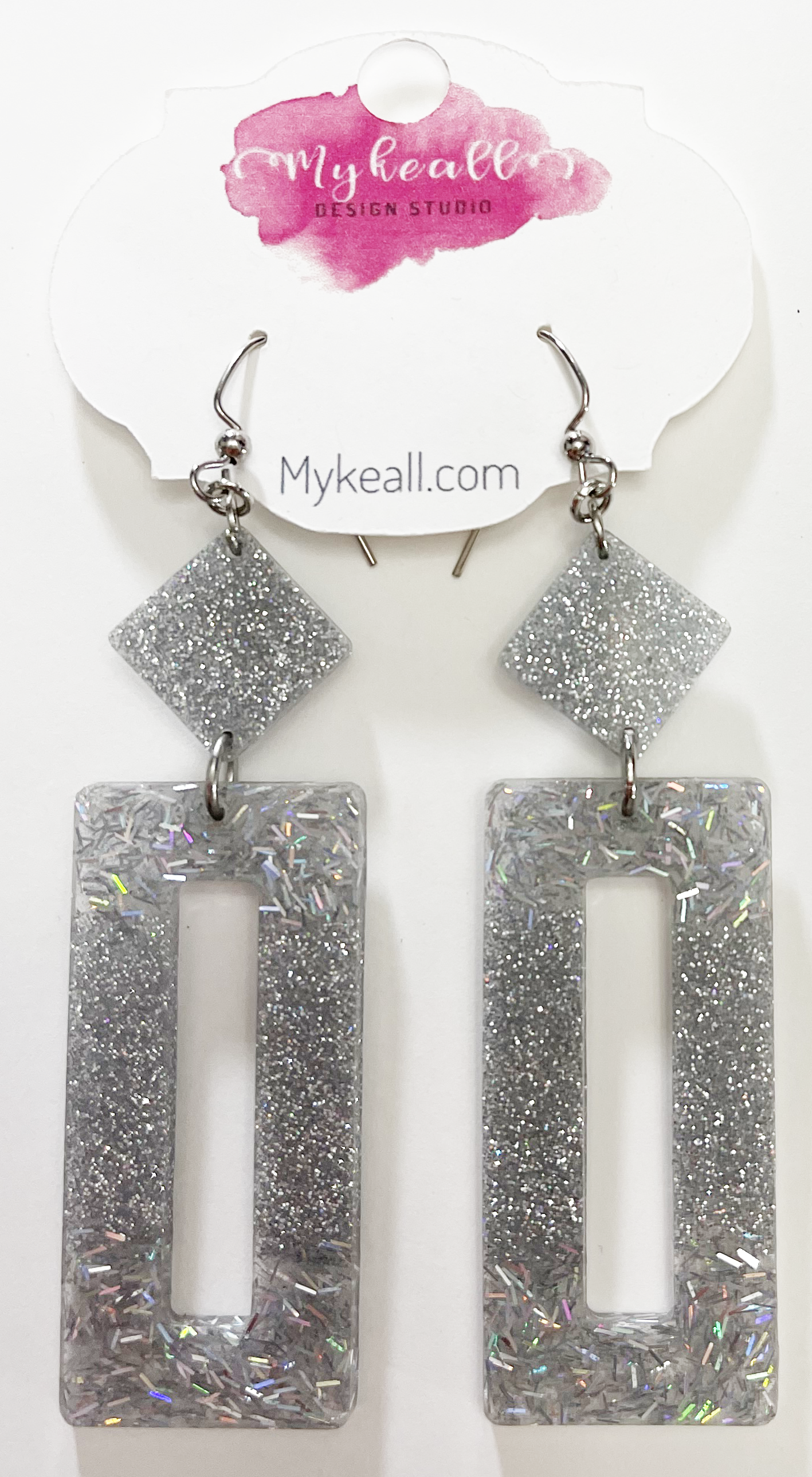 Silver Earrings - 8