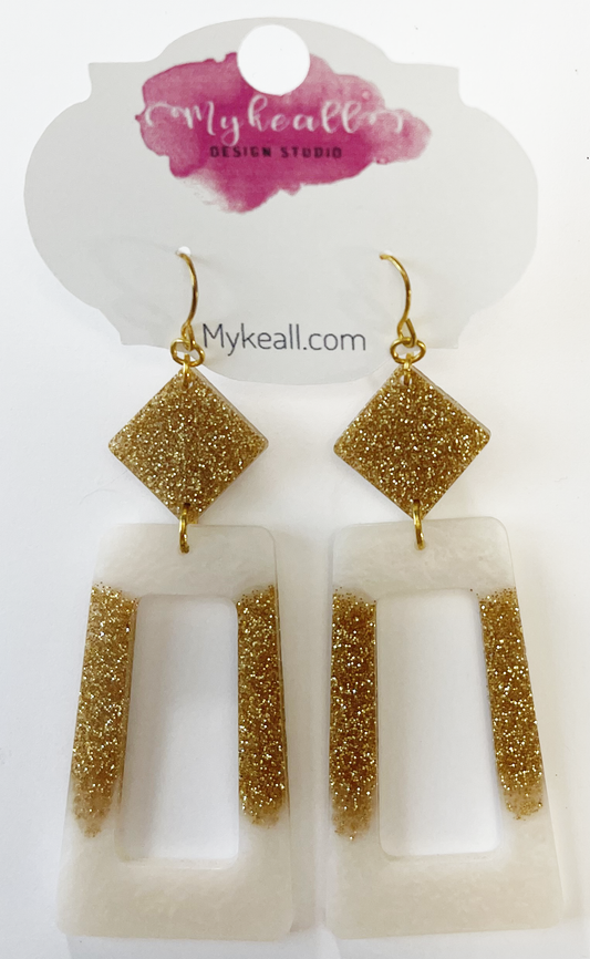 Gold Earrings - 13