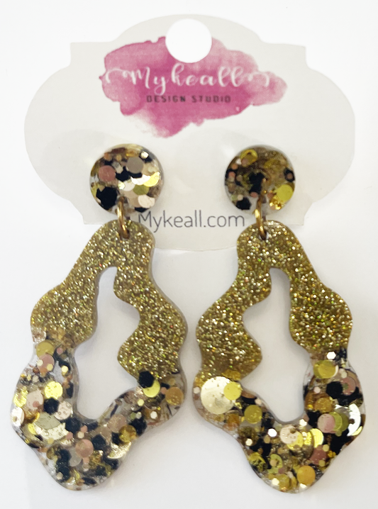 Gold Earrings - 14