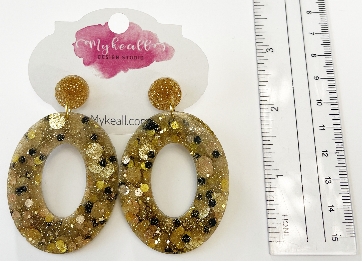 Gold Earrings - 17