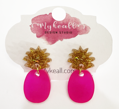 Pineapple Earrings - 1