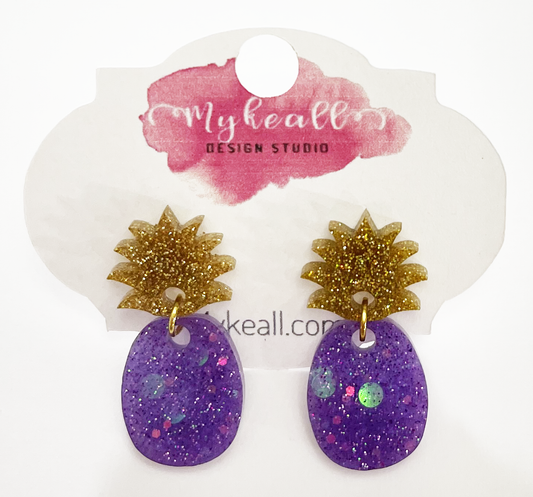 Pineapple Earrings - 2