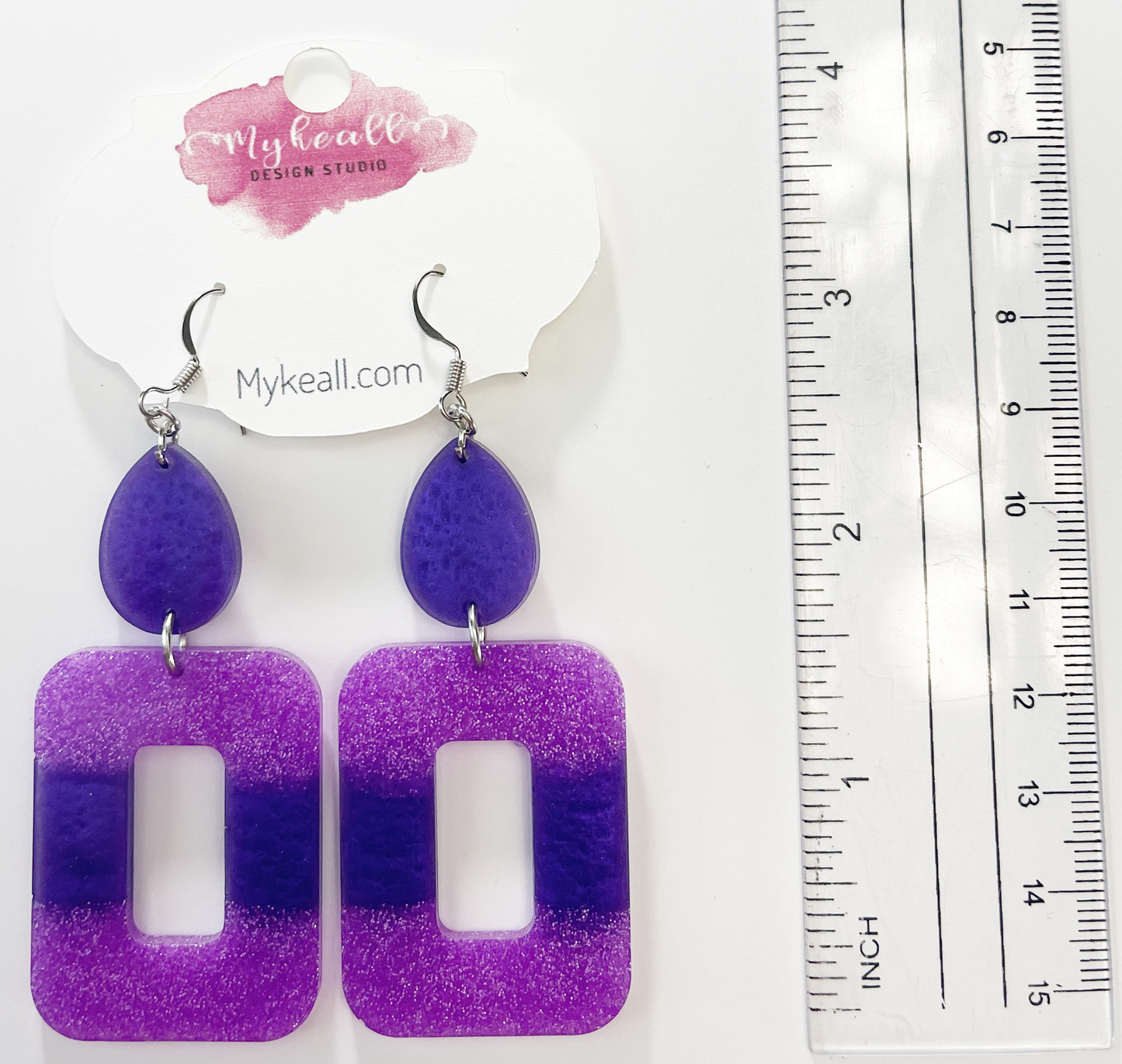 Purple Earrings - 20