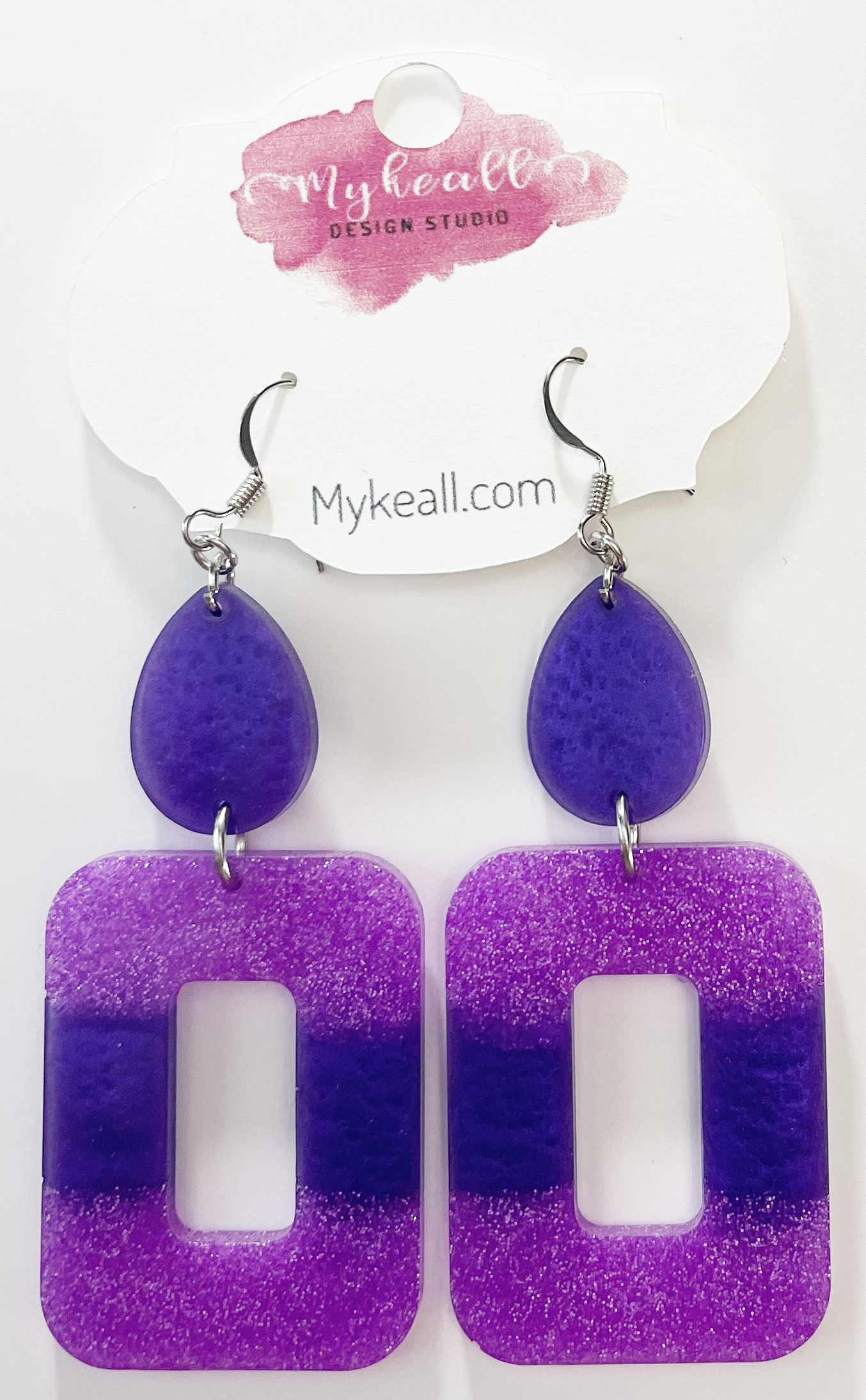 Purple Earrings - 20