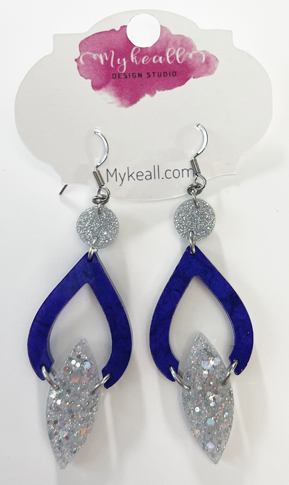 Purple Earrings - 22