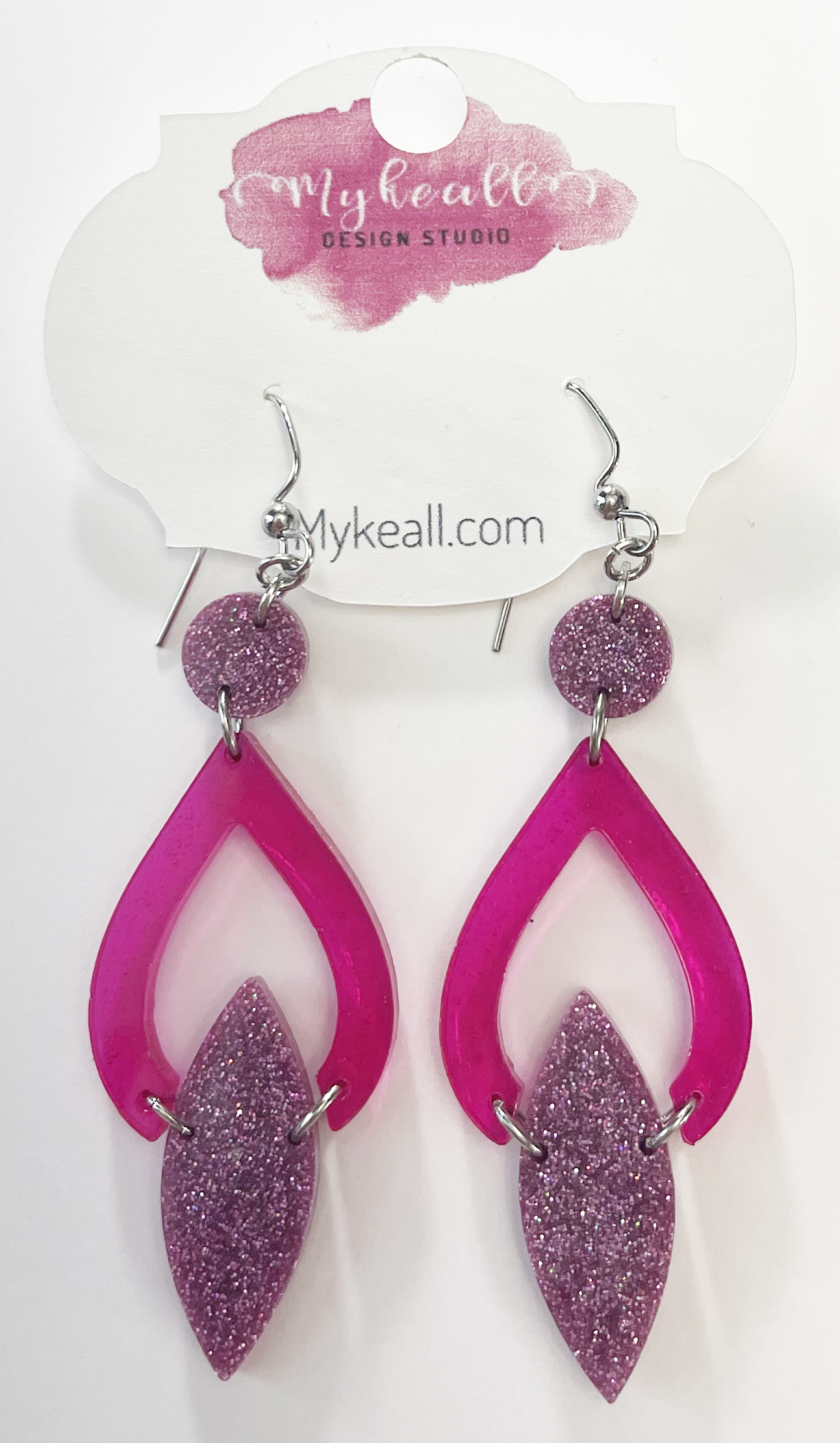 Purple Earrings - 29