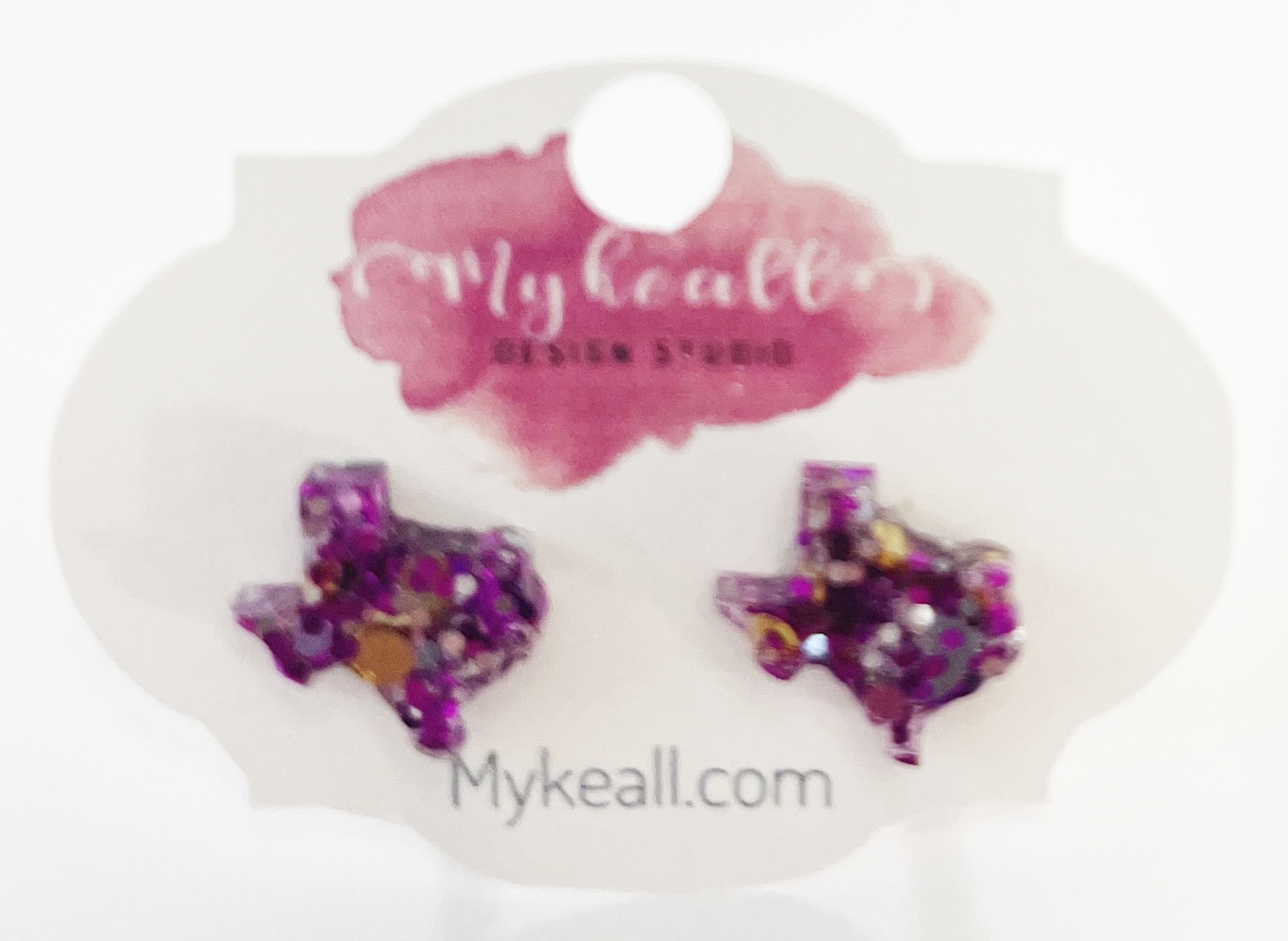 Purple Earrings - 30