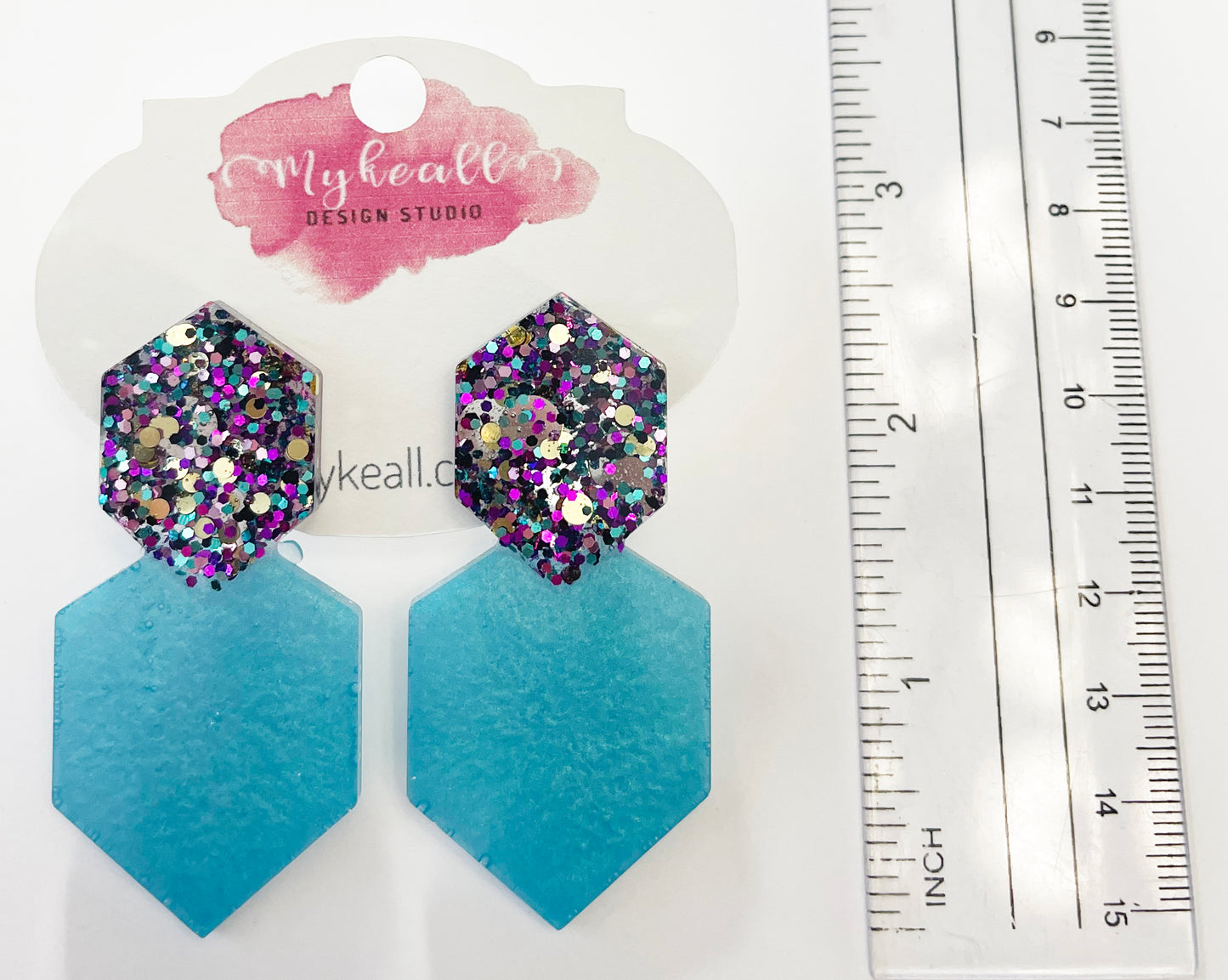 Purple/Mix Earrings - 5