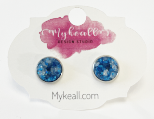 Studs - 10mm Druzy 1